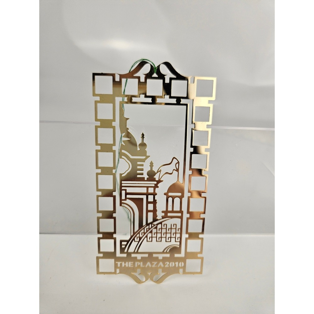 RARE Kansas City Christmas Ornaments Set of 6 Metal 24K Plated - Picture 6 of 8
